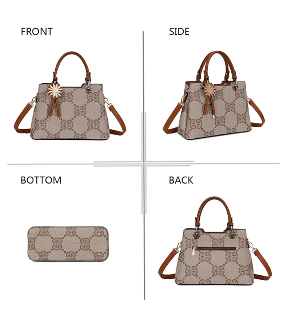 Blossom Accent Satchel