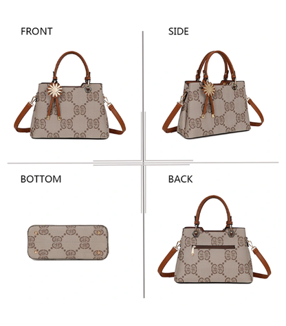 Blossom Accent Satchel