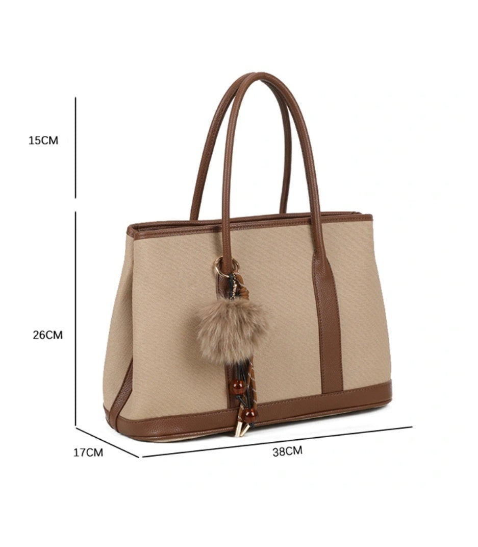 Mocha Classic Tote